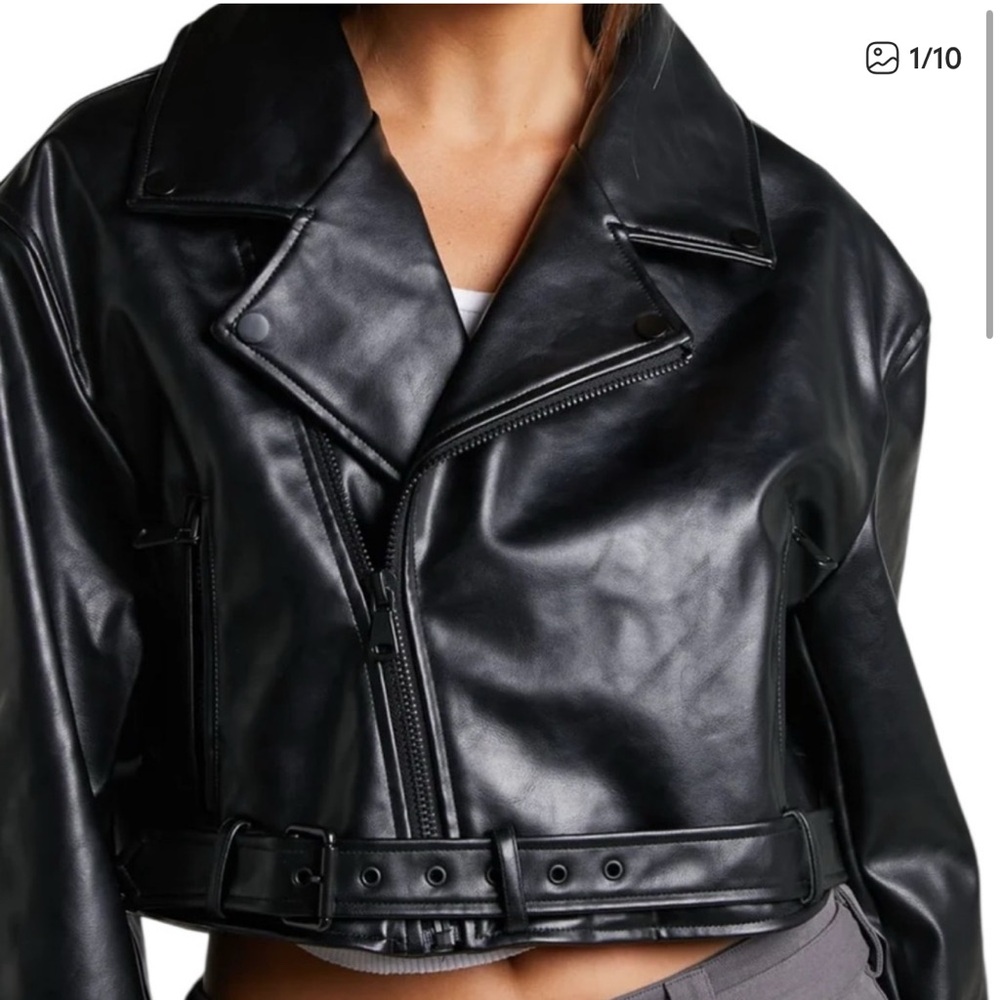 LIONESS MOTO LEATHER JACKET